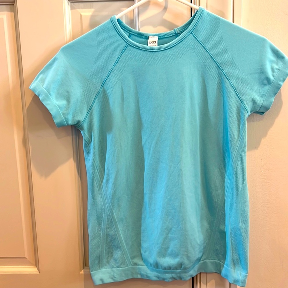 Short Sleeve Athleta Girl Power Up Tee size M/8-10